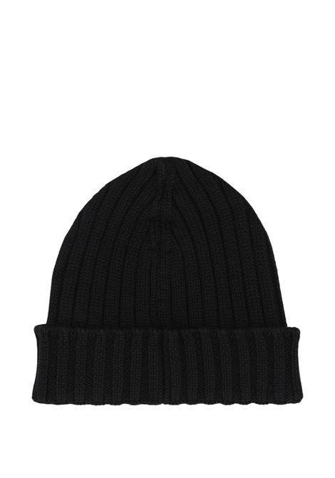 cappello beanie uomo nero C.P. COMPANY | RFCMAC738A-005509A999